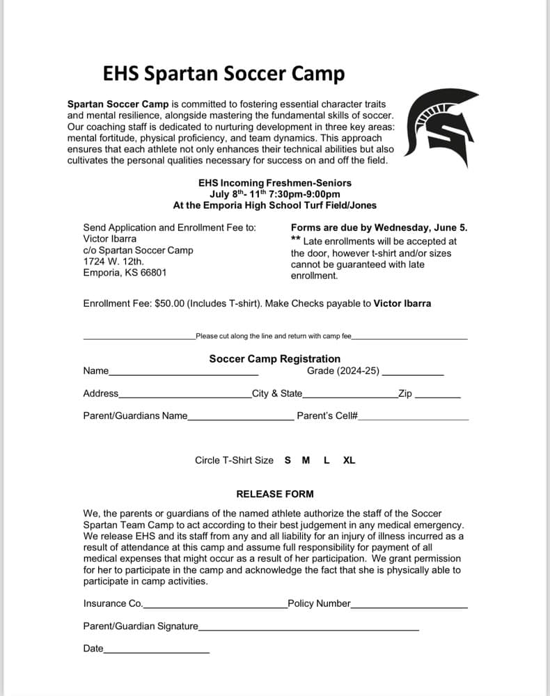 Summer Sessions Emporia Futbol Club